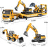 Set 1:40 1:55 3-8, Construction Carrier Trucks Toy Alloy Inertia Driving & Simulation Model Vehicles Toys, Including