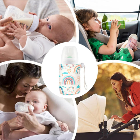 Generic Bottle Insulated Sleeve, Insulation Cover for Milk Bottle, Breastmilk Insulation Sleeve Feature, Portable