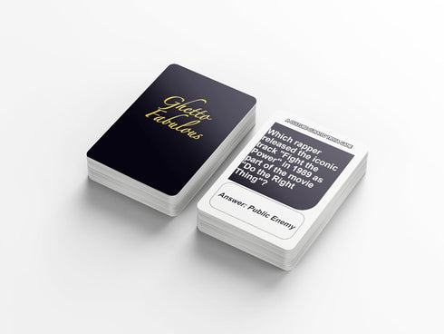 Ghetto Fabulous: A Celebration of African-American Heritage – Fun Black Culture Trivia and Card Game