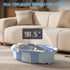 TOSGN 3s 0-36 Collapsible Baby Bathtub, to Install, Baby Bath Tub with Soft Cushion & Thermometer, Months Newborn