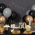9 Pieces 50th Birthday Decoration, Cheers to 50 Years Honeycomb Table Topper for Men and Women