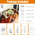 Anti Tip Furniture Anchors (10 Packs) - Baby Proofing Wall Anchor Straps for Dresser Safety, White