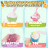 24 Set, 8+ Crelloci DIY Mini Drink Shop Toy, Making Miniature Juice Drinks Cream Material Kit, NOT Edible, Collectible