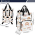BOESI Backpack, Mommy Backpack, Backpack, Boho Rainbow Diaper Bag Bag, Multifunctional Diaper Travel Large Capacity