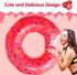 DMAR Donut Pool Float - Donut Tube & Ring for Beach & Pool