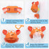KINDIARY Bath Toy - Crab Bath Bubble Maker for Baby, Automatic Bubbles Machine Blower for Bathtub