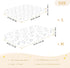 miaozhen 1 Pack 52x28 Cotton Crib Sheets for Baby Boys Girls Soft Breathable Lilac Funny Bear Muslin Toddler Crib Sheet