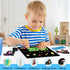 ZMLM Scratch Paper Art Set for Kids, Rainbow Magic Scratch Off Craft Supplies for Birthday Party Gifts