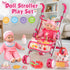 Set 12.5" 2 Sets 16 3-5 4-6 YIYBM Baby Doll with Stroller with Baby Dolls, Handbag, Doll Clothes and PCS Doll