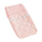 Sweet Jojo Designs Pink Floral Rose Girl Baby Nursery Changing Pad Cover