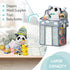 Hanging Diaper Caddy, Multi-Compartment Nursery Nappy Organiser Diaper with Adjustable Straps, Baby Shower Gifts