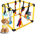 Interactive Dog Play Gym for Puppies Indoor Puppy Play Gym with Hanging