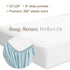 100% Bella Coterie Luxury Bamboo Viscose Crib Sheet | Organically Grown | Ultra Soft | Cooling for Better Sleep | Deep