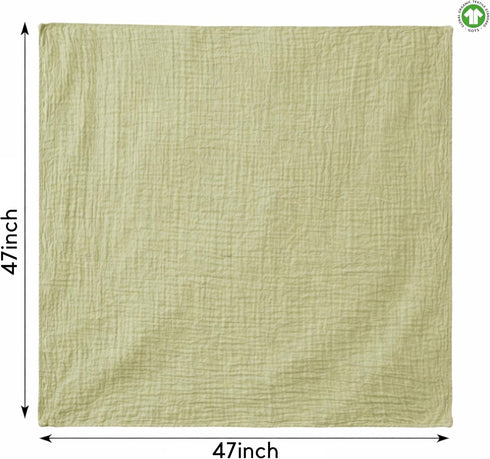 Varniya Lifestyles (3 Pack 3) Muslin Swaddle Blanket Organic Cotton Baby Receiving Blanket Soft & Breathable Swaddle