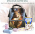HCBPWVQA Backpack Daypacks Backpack Mommy Squirrel Funny Animal Diaper Bag with Changing Pad and Pacifier Holder