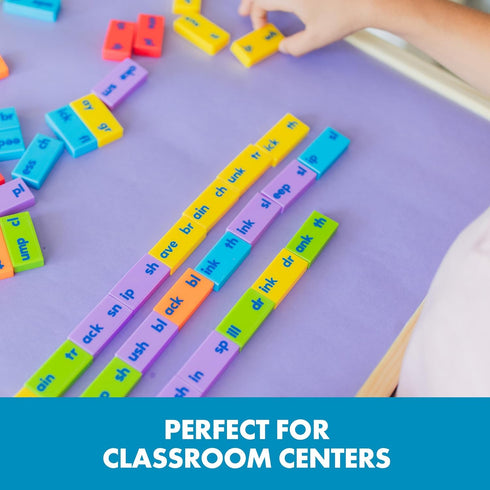 Educational Insights Phonics Dominoes Blends & Digraphs, Reading Learning Activities for Kids Ages 6+