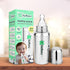 Kidbea Stainless Steel Infant Baby Feeding Bottle, BPA Free, Anti-Colic, Plastic-Free, Medium-Flow