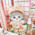 niannyyhouse Bear Suit Dress Up, Hat T-Shirt Vest Pants Shoes Backpack 7.8in (20cm) Plush Doll Stuffed Figures Toys