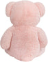 Giant Teddy Bear Stuffed Animal Plush with Red Ribbon Bow, 36 inch Pink Valentine's Day Gift for Kids and Girlfriend