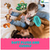 Bundaloo Plush Jungle Animals Set with Realistic Sound, Soft Stuffed Animal Toys with Safari Truck Carrier