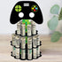 Big Dot of Happiness Game Zone - DIY Pixel Video Game Party or Birthday Money Holder Gift - Cash Cake
