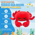 10 Inches Crab Stuffed Animal Cute Crab Plush Toy Super Soft Ocean Stuffed Animals Small Sea Creature Animal Plushies