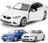 1:36 BMW M2 Diecast Toy Car, Pull Back Model for Kids Aged 3 and Up, Gift in White