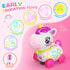 KAISASA 1 6-12-18 1st 1 7 8 9 10 12 Unicorn Toys for Year Old Girl Gifts, Musical Educational Baby Toy Month, Birthday
