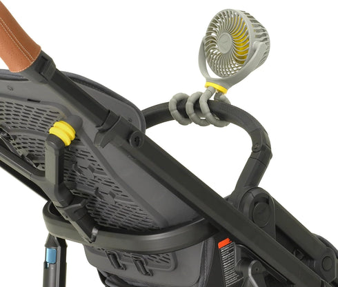 4 360 Veer Flex Fan - Portable Baby Stroller Fan - Lightweight and Quiet Speed Motor Provides Maximum Cooling and Extra