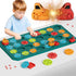 STEM Board Games Educational Learning Toys, Logical Road Builder Puzzles, Brain Teasers for Kids Ages 3-8, Super Large