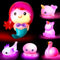 TOY Life 6 PCS Mermaid Light Up Bath Toys for Kids Ages
