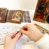 DIY Book Nook Kit by Spilay, Dollhouse Bookshelf Insert Decor Alley, Handmade Crafts Gifts with LED