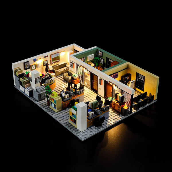 BRIKSMAX LED Lighting Kit for LEGO-21336 The Office - Compatible with Lego Ideas Building Blocks