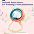 hahaland 0-6 3-6 6-12 6 5 4 3 Baby Toys Months - Baby Rattles Teething Toys Months, Newborn Infant Toys Months, Teether