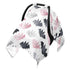Mazeann Watercolor Cute Bats Halloween Car Seat Cover Baby Breathable Soft Infant Carseat