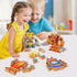 YECHISY Playset, Wooden Snap-Together Building Toys: STEM Building Blocks, Robot Take Apart Fine Motor Skill Montessori