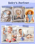 8 Pack, babygoal Baby Pacifier Clips Pacifier Holder Clips for Boys and Girls Fits Most Pacifier and Binkies-Neutral