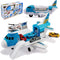 Transport Cargo Airplane Car Toy Play Set - For Boys and Girls Ages 3+