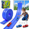 KETIEE Flex Tracks 16 Ft for Kids, Flexible Race Car Ramp Track