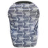 Nursing Cover for Babies, Versatile Baby Car Seat Cover for Newborn, Grey with White Arrow