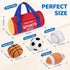 0-12 4 0-3-6-9-12 1st 1 KMUYSL Baby Toys Months, My First Sports Bag Plush Toy - Sensory Balls Soft Toys with Crinkle