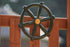 Jack and June Yellow and Green Captain Ship Wheel Swing Set Accessory for Any Playset