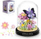 QLT QIAOLETONG Flower Bouquet Building Kit for Adults, Animals Flowers 582 PCS