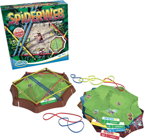 Think Fun Spiderweb: A Bug-Catching Logic Game for Ages 8 and Up