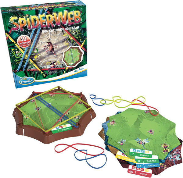 Think Fun Spiderweb: A Bug-Catching Logic Game for Ages 8 and Up