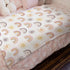 Boho Sunshine Rainbow Baby Blanket, Colorful Rainbow Sun Swaddle Blanket for Boys Girls 30x40