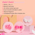SPF50+ Set 1 1 Peachand Baby Kids Mineral Sun Cushion PA++++, Korean Skin Care, Pink ribbon with Cushion and Refill