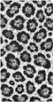CZXW Gray Leopard Pattern Crib Sheets Fitted 52" x 28" Natural Cotton Soft