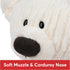 GUND Toothpick Cable - Teddy Bear Stuffed Animal for Ages 1 and Up, Cream/Offwhite, 15”