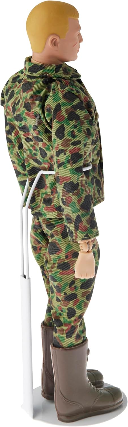 Plymor DSP-5175W White Adjustable Doll Stand, Fits 10, 11, and 12 Inch Dolls or Action Figures, Waist 1.75 to 2.25